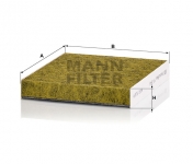 MANN FILTER Kabínový filter FP 2442