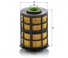 MANN FILTER Palivový filter PU 7012 z