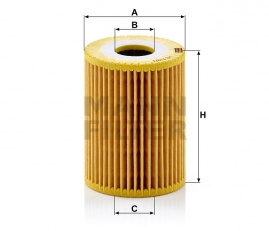 MANN FILTER Olejový filter HU 719/3 x