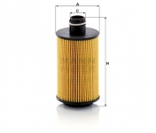 MANN FILTER Olejový filter HU 7030 z