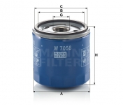 MANN FILTER Olejový filter W 7056