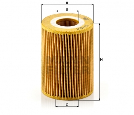 MANN FILTER Olejový filter HU 820/1 y