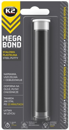 K2 MEGA BOND 20G Oceľový tmel