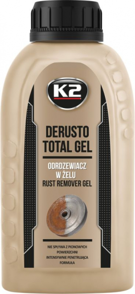 K2 DERUSTO TOTAL GEL 250ml odhrdzovač