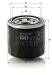 MANN FILTER Olejový filter W 811/80