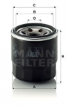 MANN FILTER Olejový filter W 7023