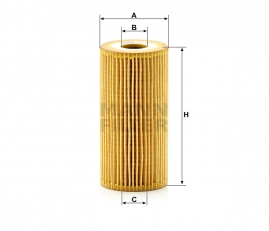 MANN FILTER Olejový filter HU 7027 z