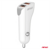 Nabíjačka do auta 2x USB-A 2.1A 12/24V AMiO-03874