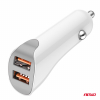 Nabíjačka do auta 2x USB-A 2.1A 12/24V AMiO-03874