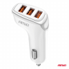 Nabíjačka do auta 3x USB-A 3.1A 12/24V AMiO-03885