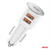 Nabíjačka do auta 2x USB-A 3.4A 12/24V AMiO-03888