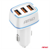 Nabíjačka do auta 3x USB-A 30W 12/24V AMiO-03889