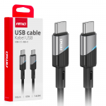 Kábel 'USB-C na USB-C 60W 100cm FullLINK AMIO-03926