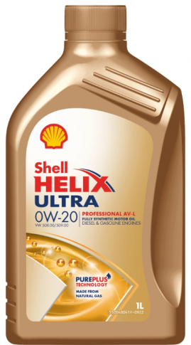 Shell Helix Ultra Professional AV-L 0W-20 1L