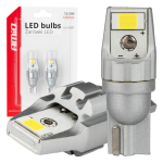 LED CANBUS T15 W16W 2SMD 3570 biela 12V 24V žiarovky ...