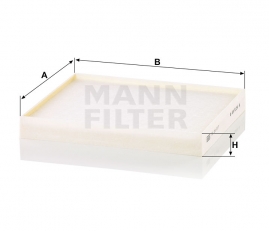 MANN FILTER Kabínový filter CU 24 017