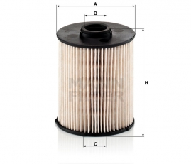 MANN FILTER Palivový filter PU 839 x