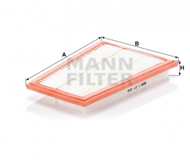 MANN FILTER Vzduchový filter C 27 006