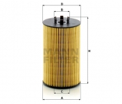 MANN FILTER Olejový filter HU 8012 z