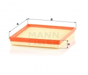 MANN FILTER Vzduchový filter C 26 009-2