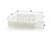 MANN FILTER Kabínový filter CU 2338