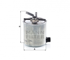 MANN FILTER Palivový filter WK 9043