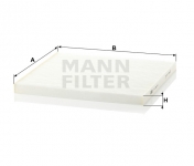 MANN FILTER Kabínový filter CU 29 001