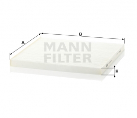 MANN FILTER Kabínový filter CU 29 001