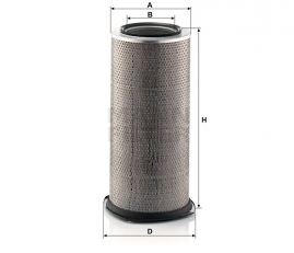 MANN FILTER Vzduchový filter C 27 1581