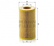 MANN FILTER Olejový filter HU 718/1 n