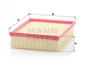 MANN FILTER Vzduchový filter C 24 123/2