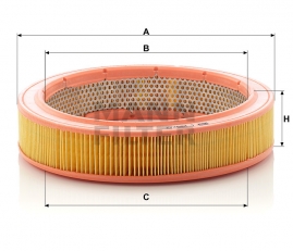 MANN FILTER Vzduchový filter C 2852/2