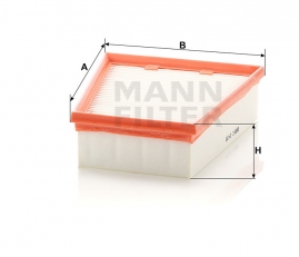 MANN FILTER Vzduchový filter C 2439