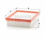 MANN FILTER Vzduchový filter C 2548