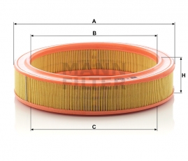 MANN FILTER Vzduchový filter C 2873/1