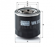 MANN FILTER Palivový filter WK 812