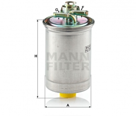 MANN FILTER Palivový filter WK 823