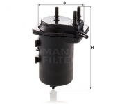 MANN FILTER Palivový filter WK 939/7