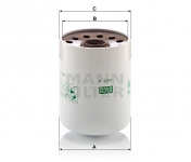 MANN FILTER Olejový filter W 1254 x