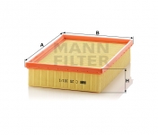 MANN FILTER Vzduchový filter C 25 101/1