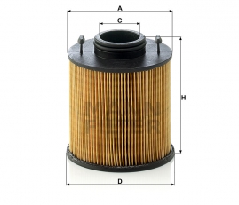 MANN FILTER Filter močoviny U 620/3 y KIT