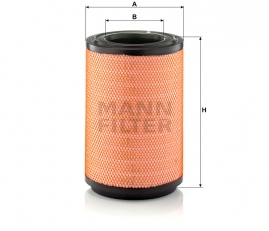 MANN FILTER Vzduchový filter C 31 1254