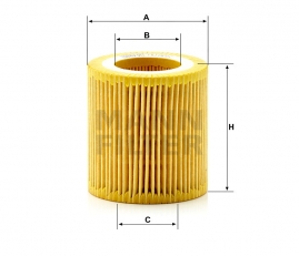 MANN FILTER Olejový filter HU 8011 z