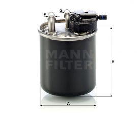 MANN FILTER Palivový filter WK 820/21