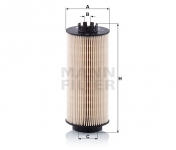 MANN FILTER Palivový filter PU 10 022 z