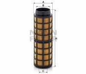 MANN FILTER Palivový filter PU 7017 z