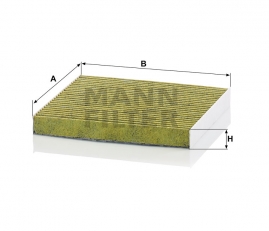 MANN FILTER Kabínový filter FP 2043