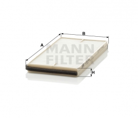 MANN FILTER Kabínový filter CU 22 002-2