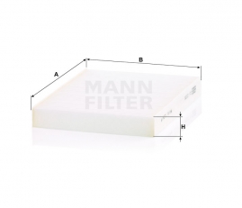 MANN FILTER Kabínový filter CU 2335