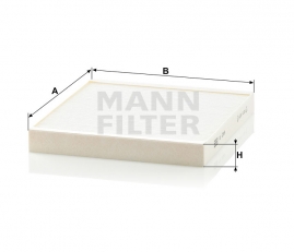 MANN FILTER Kabínový filter CU 2349